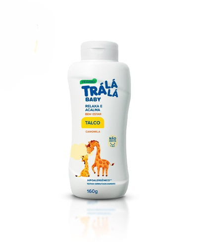 TALCO TRA LA LA BABY BEM ESTAR 160GR