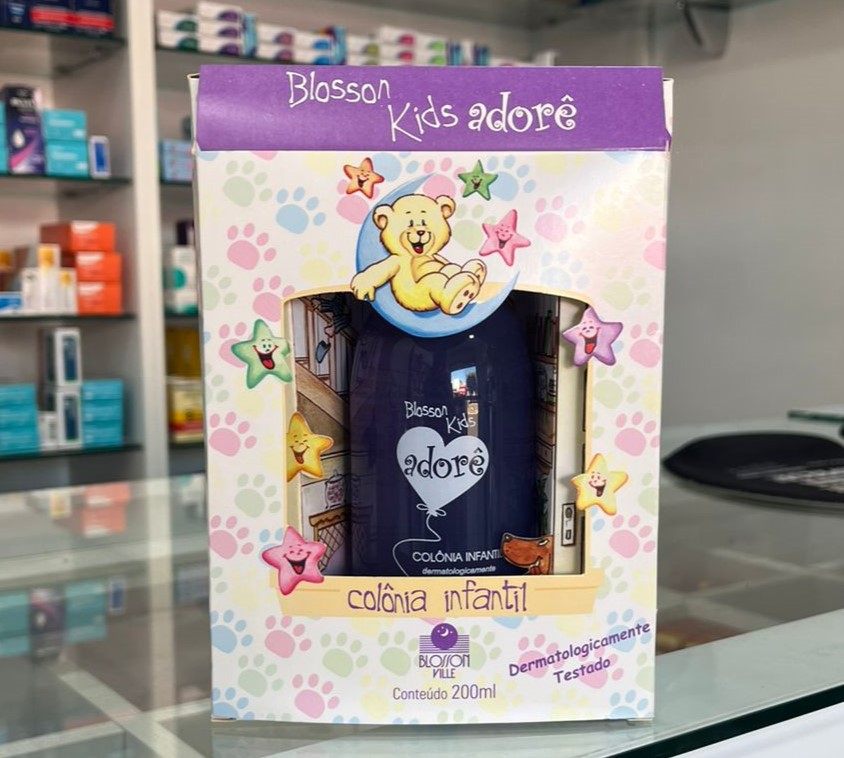 Colônia Infantil Blosson Kids Adore 200ml Blosson Ville