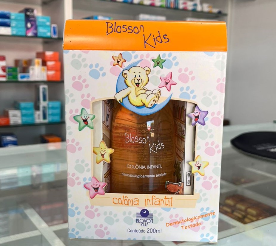 Colônia Infantil Blosson Kids 200ml Laranjinha Blosson Ville