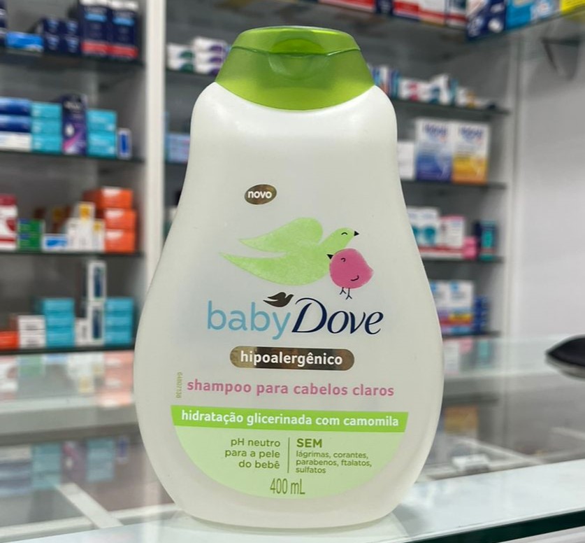 Shampoo Hidratação Glicerinada Camomila Dove Baby  400ml