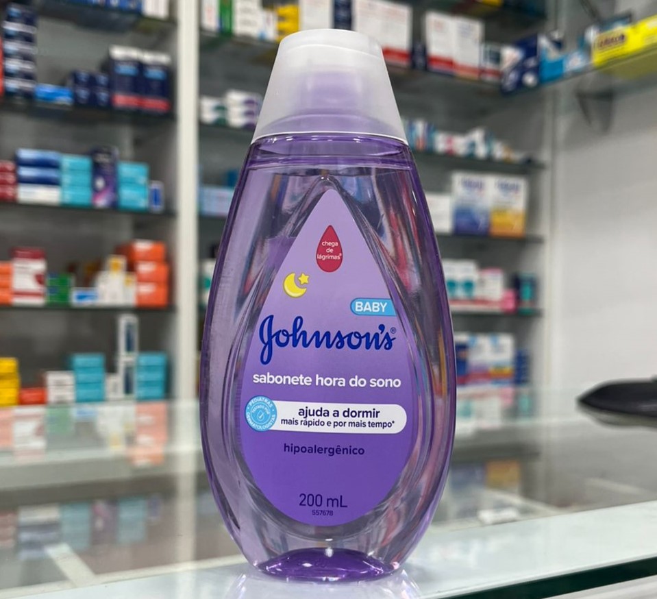 Sabonete Líquido Johnson Baby 200ml Hora do Sono