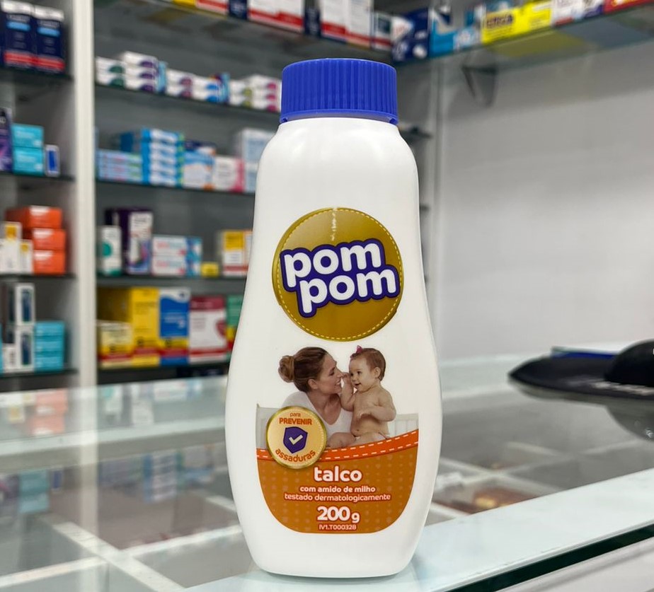 Talco Infantil 200g Pom Pom