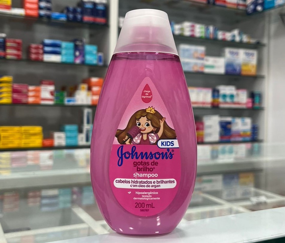 Johnson's Baby Shampoo Gotas de Brilho 200ml