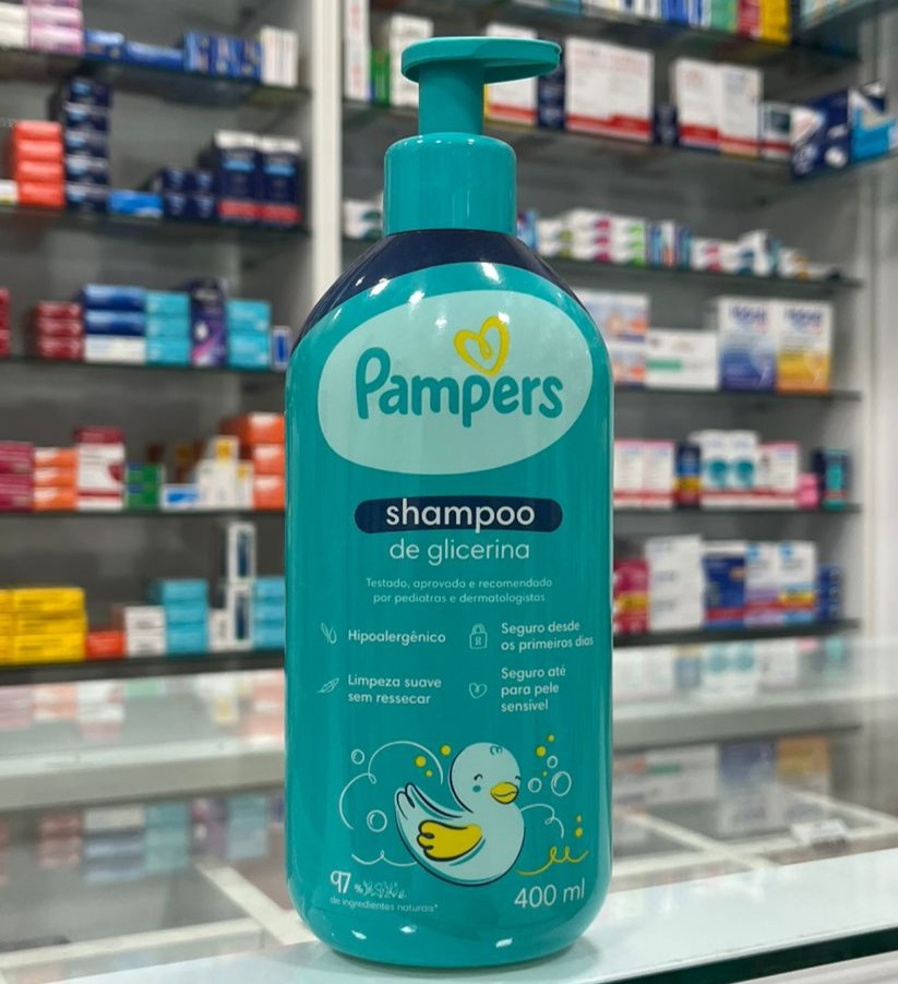Sabonete Liquido De Glicerina Cabeça Aos Pes 400ml Pampers