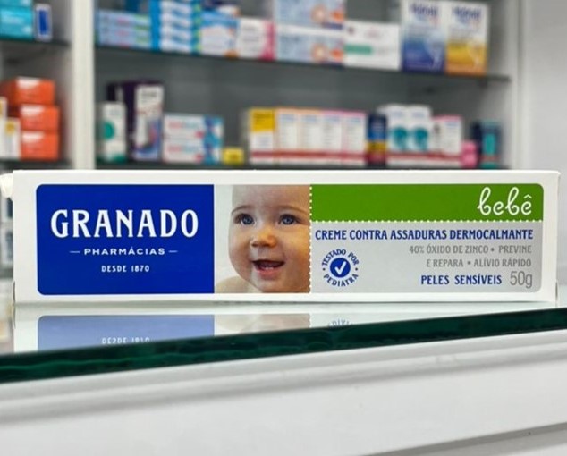 Creme Contra Assaduras Dermocalmante 50g Granado